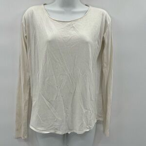 Rag & Bones Jeans Cream Long Sleeves Size XS/TP